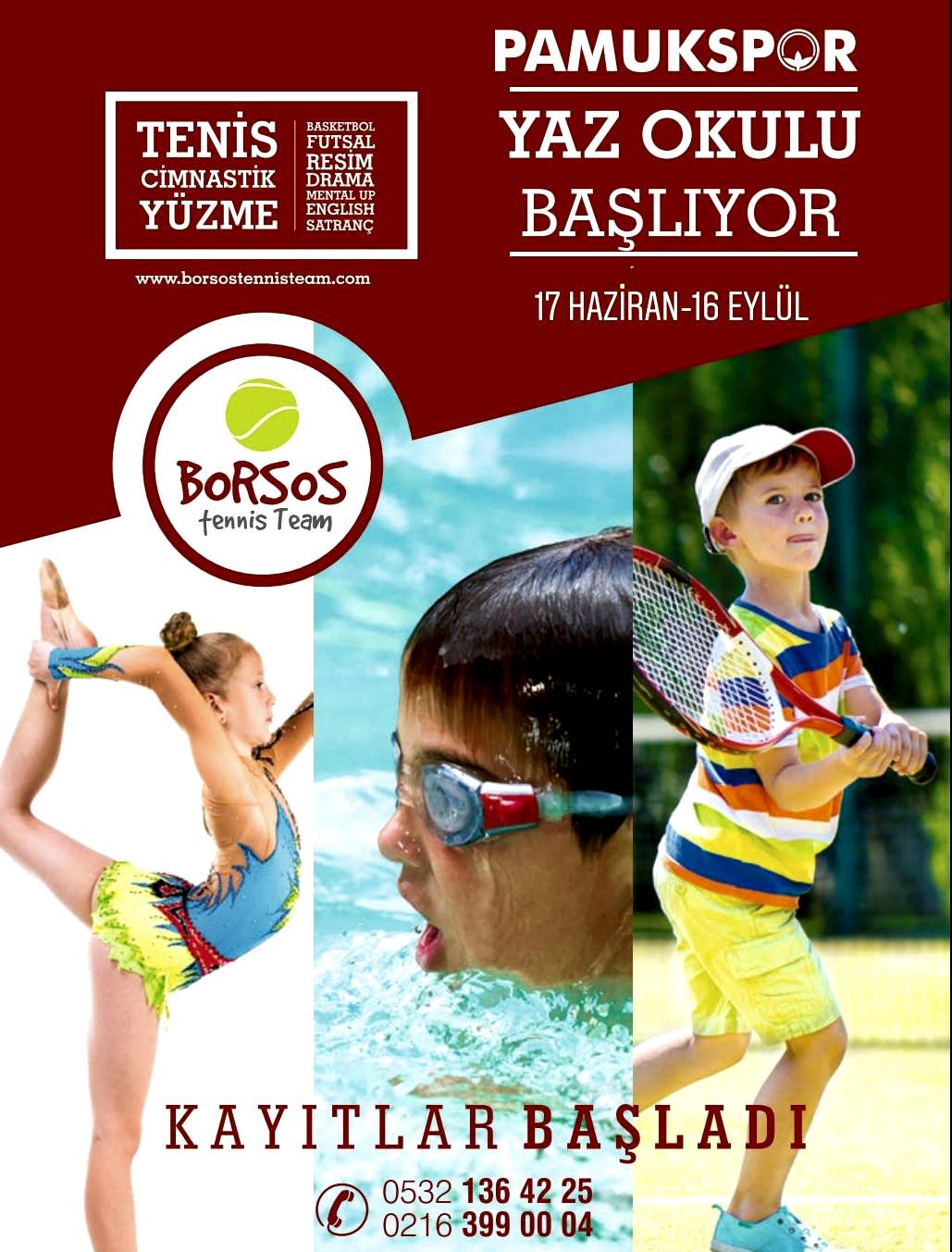 Tenis, yaz okulu, pamukspor yaz okulu